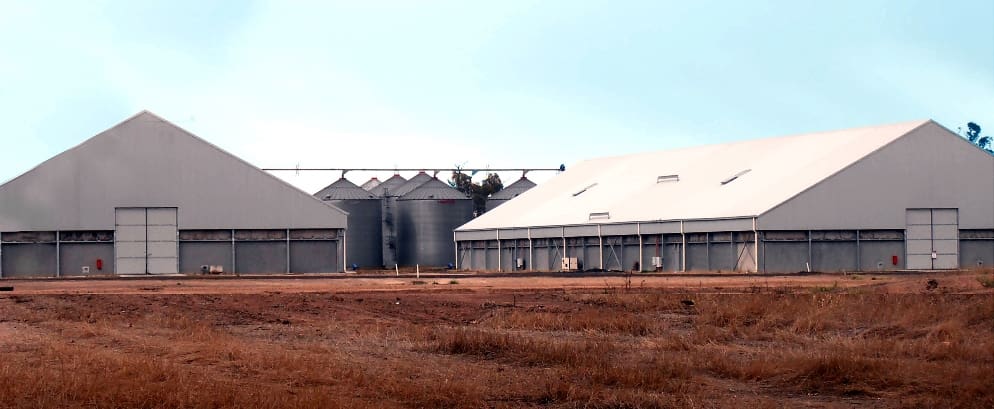 Edenhope grain handling facility, Wimmera, VIC