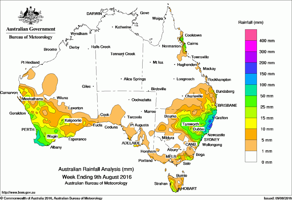 Rainfall map 10 aug