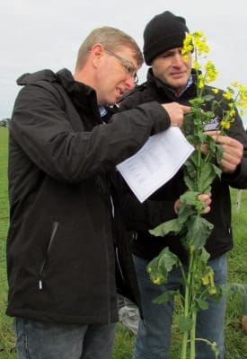 GRDC Southern Regional Panel chair, Keith Pengilley, and panel member, John Bennett.