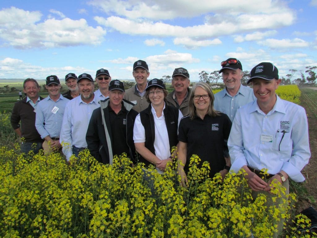 Members of the GRDC Southern Regional Panel, pictured on last year’s spring tour, are about to traverse Victoria to look at cropping issues that affect growers in that state as well as South Australia and Tasmania.