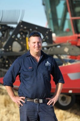 GRDC grain storage extension team member Ben White says empty pressure relief valves mean that silos will not retain fumigants. Photo: GRDC.