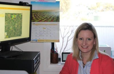 Outgoing NPG member and Victorian grain farmer, Julia Hausler.