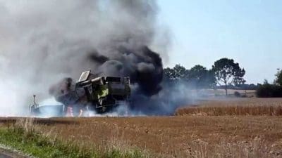 Growers are warned to take precautions against header fires this harvest.