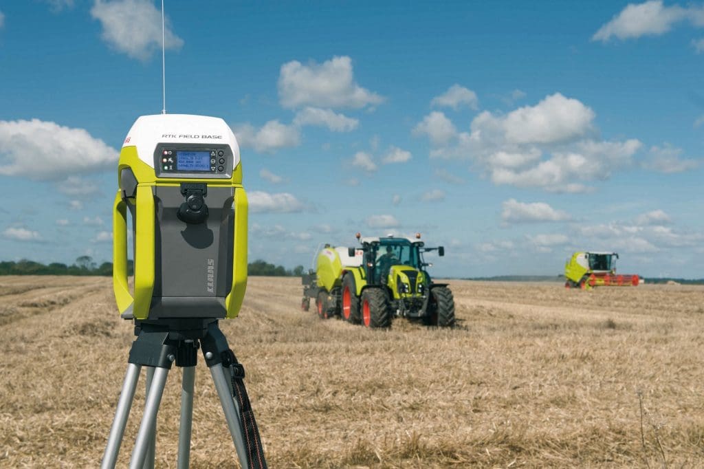 CLAAS' new mobile RTK base station.