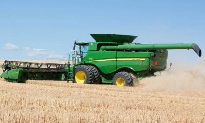 Grain harvester sales are up 11pc for September and 12pc on a year to date basis.