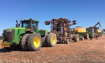 Seeding equipment used on Warakirri's Cowabbie-Mukoora aggregation in southern NSW.