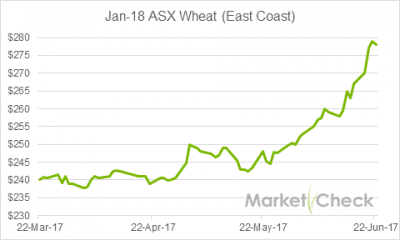 Wheat Futures Chart