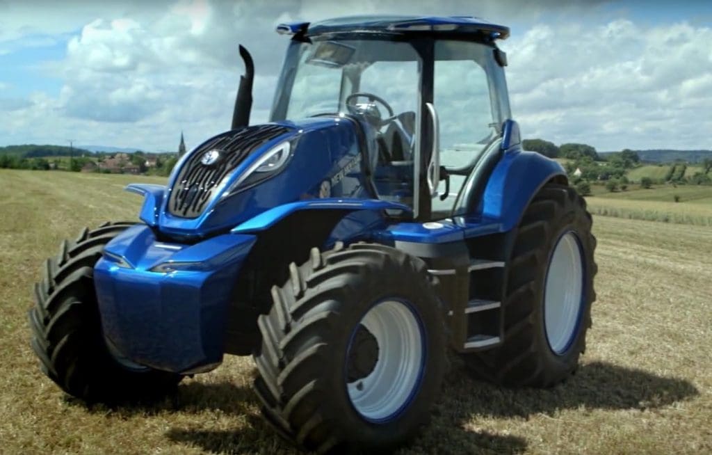New Holland unveils concept tractor powered by methane Grain Central