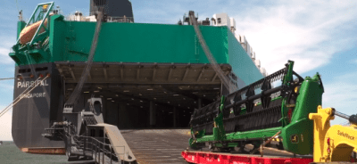 Braemar Container Roro RoRo helps machinery flow as container troubles persist - Grain Central
